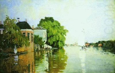 Landscape near Zaandam, Claude Monet